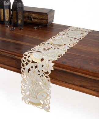Χριστουγεννιάτικη τραβέρσα (20cm x 150cm) rxh500056 ivory Χριστουγεννιάτικη τραβέρσα (20cm x 150cm) rxh500056 ivory