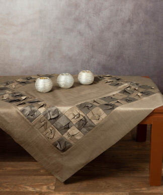 Καρέ (85cm x 85cm) 3918 λαδί δίχρωμο Καρέ (85cm x 85cm) 3918 λαδί δίχρωμο
