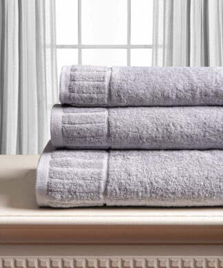 Βαμβακερή πετσέτα Μελωδία 600gsm (50cm x 100cm) light grey Βαμβακερή πετσέτα Μελωδία 600gsm (50cm x 100cm) light grey