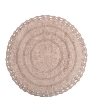 Πατάκι στρογγυλό (70cm) linen