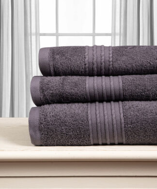 Βαμβακερή πετσέτα Opal 500gsm (40cm x 60cm) dark grey Βαμβακερή πετσέτα Opal 500gsm (40cm x 60cm) dark grey