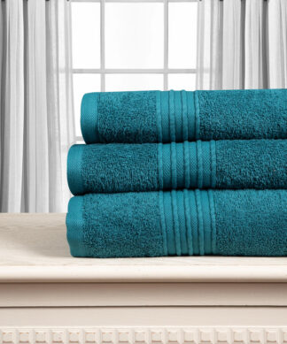 Βαμβακερή πετσέτα Opal 500gsm (75cm x 150cm) teal Βαμβακερή πετσέτα Opal 500gsm (75cm x 150cm) teal