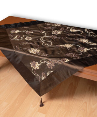 Σατέν καρέ A11 (80cm x 80cm) καφέ Σατέν καρέ A11 (80cm x 80cm) καφέ