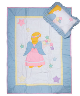 Bebe κουβερτάκι (90cm x 120cm + 25cm x 35cm) bebe αγγελάκι Bebe κουβερτάκι (90cm x 120cm + 25cm x 35cm) bebe αγγελάκι