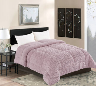 Κουβερτοπάπλωμα braid (240cm x 260cm) λιλά Κουβερτοπάπλωμα braid (240cm x 260cm) λιλά