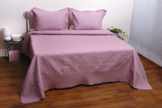 Σετ Κουβερτώριο Ημίδιπλο 160x240 Olivia Blush Pink Σετ Κουβερτώριο Ημίδιπλο 160x240 Olivia Blush Pink