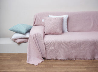 Ριχτάρι Πολυθρόνας 180x150 1554 Blush Pink Ριχτάρι Πολυθρόνας 180x150 1554 Blush Pink