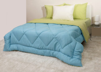 Πάπλωμα Δίχρωμο Μονό 160x240 Microfiber Τουρκουάζ/Πράσινο Πάπλωμα Δίχρωμο Μονό 160x240 Microfiber Τουρκουάζ/Πράσινο