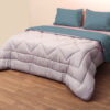 Πάπλωμα Δίχρωμο Μονό 160×240 Microfiber Γκρι/Πετρόλ Πάπλωμα Δίχρωμο Μονό 160×240 Microfiber Γκρι/Πετρόλ
