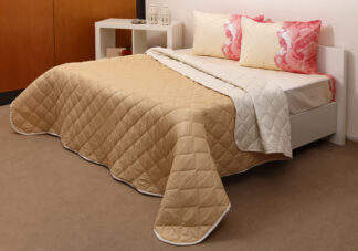Κουβερτώριο Δίχρωμο Μονό 160x240 Microfiber Εκρού/Μπεζ Κουβερτώριο Δίχρωμο Μονό 160x240 Microfiber Εκρού/Μπεζ