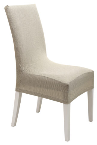 Κάλυμμα Καρέκλας Κοντό Elegant Μπεζ Κάλυμμα Καρέκλας Κοντό Elegant Μπεζ