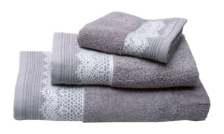 Πετσέτα 30x50 Karla 4 Grey Πετσέτα 30x50 Karla 4 Grey