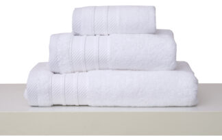 Πετσέτα Χεριών 30x50 Soft 7 White Πετσέτα Χεριών 30x50 Soft 7 White