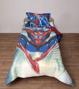 Σετ Παπλωματοθήκη 2 Όψεων Μονή 160x200 Spiderman 51