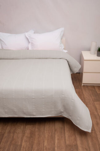 Κουβέρτα Πικέ King Size 260x240 Αλέξα Γκρι Κουβέρτα Πικέ King Size 260x240 Αλέξα Γκρι