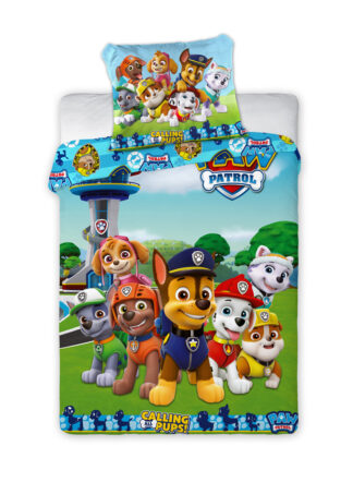 Σετ Παπλωματοθήκη 2 Όψεων Κούνιας 100x135 Paw Patrol 60