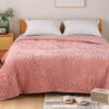 Κουβερτοπάπλωμα Υπέρδιπλο 220×240 Lucia 2-Blush Pink
