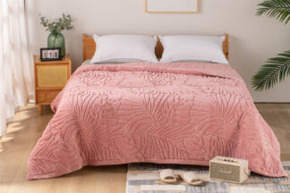 Κουβερτοπάπλωμα Υπέρδιπλο 220x240 Lucia 2-Blush Pink Κουβερτοπάπλωμα Υπέρδιπλο 220x240 Lucia 2-Blush Pink