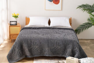 Κουβερτοπάπλωμα Υπέρδιπλο 220x240 Lucia 4-Grey Κουβερτοπάπλωμα Υπέρδιπλο 220x240 Lucia 4-Grey