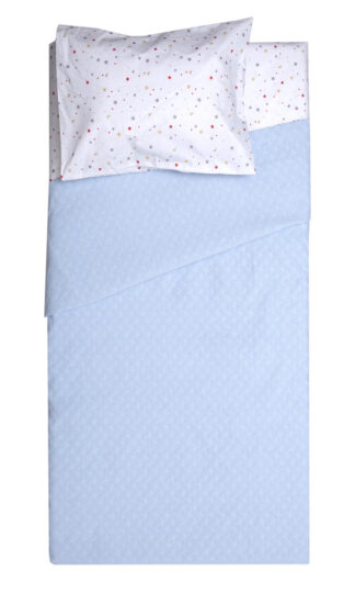 Κουβέρτα Polycotton Αγκαλιάς 80x115 Δήλος Σιέλ Κουβέρτα Polycotton Αγκαλιάς 80x115 Δήλος Σιέλ