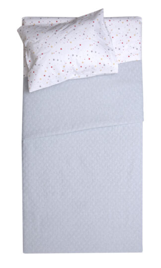 Κουβέρτα Polycotton Αγκαλιάς 80x115 Δήλος Γκρι Κουβέρτα Polycotton Αγκαλιάς 80x115 Δήλος Γκρι