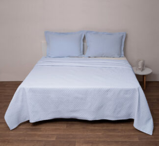 Κουβέρτα Polycotton Ημίδιπλη 170x260 Δήλος Σιέλ Κουβέρτα Polycotton Ημίδιπλη 170x260 Δήλος Σιέλ