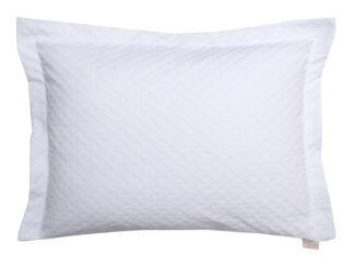 Μαξιλαροθήκη Polycotton 50x70+5 Δήλος Λευκό