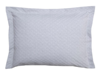 Μαξιλαροθήκη Polycotton 50x70+5 Δήλος Γκρι