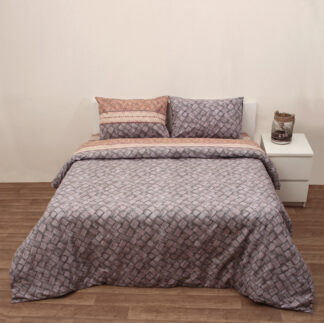 Σετ Σεντόνια Μονά 160x270 Royal 6003 Γκρι Σετ Σεντόνια Μονά 160x270 Royal 6003 Γκρι