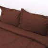 Σετ Σεντόνια Υπέρδιπλα 240×260 Superb Percale Σοκολά Σετ Σεντόνια Υπέρδιπλα 240×260 Superb Percale Σοκολά