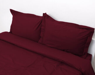Σετ Σεντόνια Υπέρδιπλα 240x260 Superb Percale Μπορντώ Σετ Σεντόνια Υπέρδιπλα 240x260 Superb Percale Μπορντώ