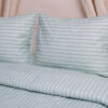 Σεντόνι Υπέρδιπλο 235×270 Polycotton Σατέν Ριγέ 850 Μέντα Σεντόνι Υπέρδιπλο 235×270 Polycotton Σατέν Ριγέ 850 Μέντα