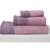 Πετσέτα 30×50 Nefeli 3 Lilac Pink Πετσέτα 30×50 Nefeli 3 Lilac Pink