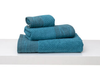 Πετσέτα 50x100 Nefeli 4 Lake Blue Πετσέτα 50x100 Nefeli 4 Lake Blue