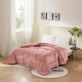 Κουβερτοπάπλωμα Ημίδιπλο 160x220 Vienna Blush Pink Κουβερτοπάπλωμα Ημίδιπλο 160x220 Vienna Blush Pink