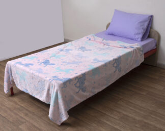 Κουβέρτα Φωσφοριζέ Flannel Fleece Μονή 150×200 Ιόλη Ροζ