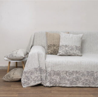 Ριχτάρι Πολυθρόνας 180x180 1457 Snow Grey Ριχτάρι Πολυθρόνας 180x180 1457 Snow Grey