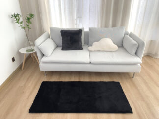 Χαλί 133x190 Γουνάκι Felicity Black Χαλί 133x190 Γουνάκι Felicity Black