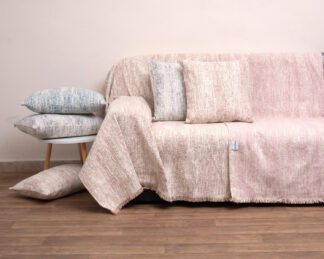 Ριχτάρι Τριθέσιος 180x280 1452 Blush Pink