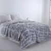 Flannel Κουβέρτα 014 (160cm x 240cm) Γκρι Flannel Κουβέρτα 014 (160cm x 240cm) Γκρι