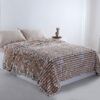 Flannel Κουβέρτα 2502 (160cm x 220cm) Μπεζ