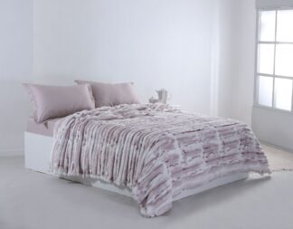 Flannel Κουβέρτα 014 (220cm x 240cm) Ροζ Flannel Κουβέρτα 014 (220cm x 240cm) Ροζ