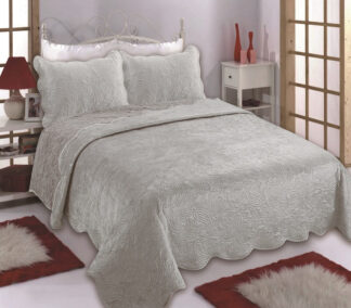 Κουβερλί Supersoft NX2212 (220cm x 240cm + 2 x 50cm x 70cm) Light Grey Κουβερλί Supersoft NX2212 (220cm x 240cm + 2 x 50cm x 70cm) Light Grey