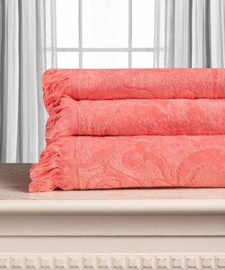 Βαμβακερή ζακάρ πετσέτα Alicia 520gsm (80cm x 150cm) magenta Βαμβακερή ζακάρ πετσέτα Alicia 520gsm (80cm x 150cm) magenta