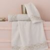 Σετ Πετσέτες Towels Collection Maira Κρεμ Σετ Πετσέτες Towels Collection Maira Κρεμ