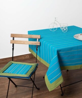 Τραπεζομάντηλα (140cm x 240cm) moda μπλε ριγέ φάσα Τραπεζομάντηλα (140cm x 240cm) moda μπλε ριγέ φάσα