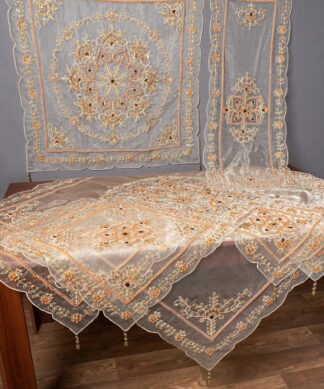 Σετ 7 τεμαχίων (85cm x 85cm, 40cm x 110cm, 130cm x 130cm, 2x38cm x 38cm, 2x55cm x 55cm) NG-031 Χρυσό Σετ 7 τεμαχίων (85cm x 85cm, 40cm x 110cm, 130cm x 130cm, 2x38cm x 38cm, 2x55cm x 55cm) NG-031 Χρυσό