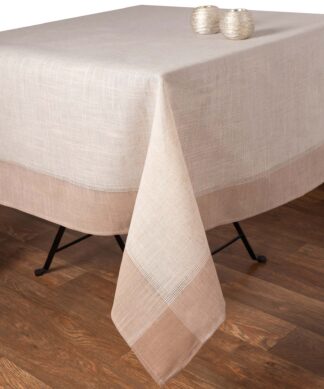Τραπεζομάντηλα nx031 (135cm x 135cm) λινό Τραπεζομάντηλα nx031 (135cm x 135cm) λινό