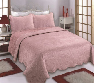 Κουβέρτα βελούδο με sherpa NX2211 (220cm x 240cm + 2x50cm x 70cm) pink Κουβέρτα βελούδο με sherpa NX2211 (220cm x 240cm + 2x50cm x 70cm) pink