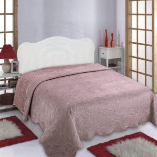 Κουβέρτα βελούδο με sherpa NX2211 (220cm x 240cm) syklamen Κουβέρτα βελούδο με sherpa NX2211 (220cm x 240cm) syklamen
